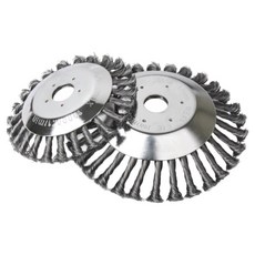 예초기 교체 8인치판 예초기 날 보다더 깔금한 제초 철사판, 2개