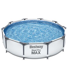 베스트웨이 원형 기둥 대형 프레임 패밀리풀장 BW56406, 혼합, 1개