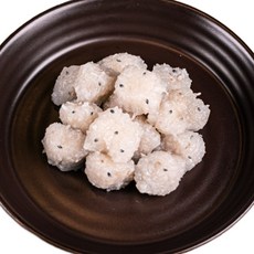 강원도 국내산 전통방식 수제반죽 검은깨 감자옹심이 1kg, 2개