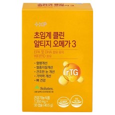 혈행개선 중성지방 낮추는 법 염증수치 솔루텍스 오메가 영양제, 1개, 30회분