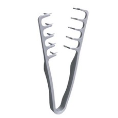 꼬꼬마스픽 쉐도우 남자 데일리 스타일링 볼륨 헤어 브러쉬, 1개, 그레이