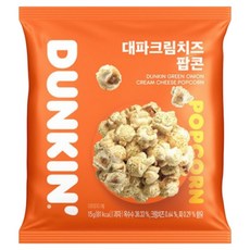 던킨도너츠 대파크림치즈 팝콘, 15g, 30개