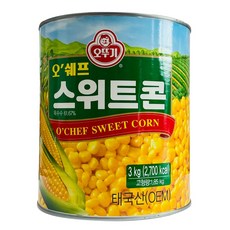 오뚜기 오쉐프 스위트콘, 3kg, 1개