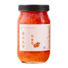 올바르담 자몽청 수제 과일청, 500g, 1개, 1개입