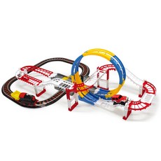 기차와 자동차놀이 / 레일과 도로를 달리는 기차와 자동차, 본상품선택, 1개