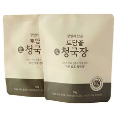 [인포벨]TV홈쇼핑정품 애드크로스 토담골 생 청국장 18개 김명숙 명인 자연발효 전통재래방식 냄새없는 청국장, 1세트, 1.08kg