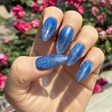 자석젤 유리알 투명 캐치 더 드림 자석 젤 네일 8ml 마그넷 홀로그램 글리터 매니큐어, 1개, 006 블루