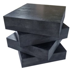 민무늬 방진 고무판 진동방지패드, 4개