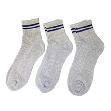 두꺼운 남자 빅사이즈 쿠션 스포츠 양말 왕발 큰발 [285-310mm] 6컬레, 투링글, 1세트, 빅사이즈 그레이-6컬레