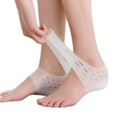 矽膠墊高腳跟套 白色 2cm, 2件, 8套