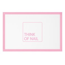 thinkofnail 美甲果凍墊板, 粉色的, 1個