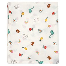 베베슈에뜨 유아용 인견 블랭킷, 디노