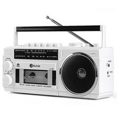 라디오카세트 아남 A36 AM FM라디오 USB SD카드재생 화이트, 레드, A-36