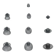 포낙/유니트론 정품 보청기 고무돔 이어돔 이어팁 1ea, 1개, vented dome / m