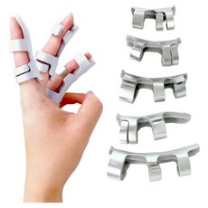 손가락보호대 손가락 깁스 부목 관절 골절 고정 지지대 알루미늄 핑거스프린트, 1호 (4.4cm), 1개
