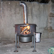 불멍화로대 드럼통 화덕 캠핑 화목 난로 전원주택 시골 바베큐 화롯대, 외경58CM 두께2.1MM 링 포함(이벤트가격적용중), 1개