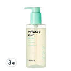 맥스클리닉 포어리스 딥 클렌징 오일 폼, 200ml, 3개