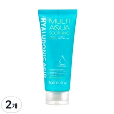 팜스테이 히아루론산 멀티 아쿠아 수딩 젤, 200ml, 2개
