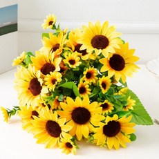 조아조화 해바라기 조화 시리즈, 중형(꽃크기6cm)