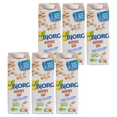 비요르 유기농 귀리음료, 1L, 6개