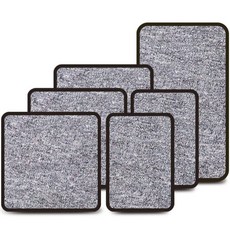 DING DONG PET 貓咪夢想貓塔平板式貓抓板墊6件組, 單一顏色, 1套