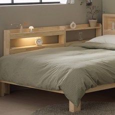 미엔우드 원목 틈새수납장 1단 2단 소나무 편백 침대 소파 폭좁은 틈새장 미니 수납장 협탁, 콘센트(추가), 개별구매불가