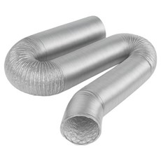 비엠지코리아 후드 직화기 은색 자바라 112파이 10M 고기집 업소용 후드용 닥트 호스 주름관 112mm, 1개