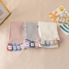여성발가락양말 귀여운 패션 오리저널 면 복돼지 발가락 긴양말 3켤레 세트