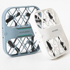 오키오 박스플라이어 미니드론, 화이트, 1개