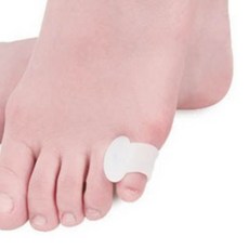 블룸써니 새끼발가락 보호 쿠션링 투명, 2개