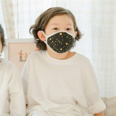 꾸미 3D 입체 어린이 사계절용 마스크/유아동 면 마스크