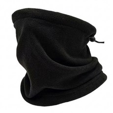 트래블유 넥워머 바라클라바 남녀공용 넥게이터 목토시 방한마스크 라이딩 바이크 스노우보드, 블랙