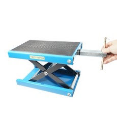 호현산업 고정식 수동 유압 테이블 리프트 서포트잭 오토바이 수리, 500kg