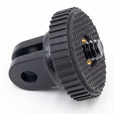 액션캠 마운트 to 1/4 inch 변환 어댑터 고프로 인스타360 SJ 쇼티 연결 오토케 AC-H2S, 1개