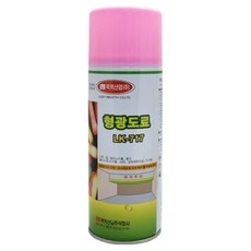 럭키산업 형광도료LK-717 형광색 락카 스프레이, 럭키산업 형광도료LK-717(형광핑크), 1개, 420ml