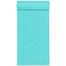 타오진 접착식 폼블럭 이음새 없는 보온 단열 폼타일 70cm x 20m, 1개, 파란색