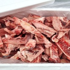 한우 암소 모듬뼈(잡뼈-급속냉동) 5kg, 1개