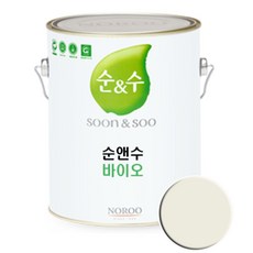 노루페인트 친환경 곰팡이방지 순앤수 바이오 4L 무광, 화이트3, 1개