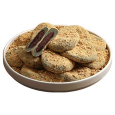 [리타방앗간]콩쑥개떡60gX32개입 / 강낭콩쑥개떡60gX32개입 (택1), 32개, 60g