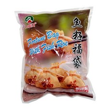 차마요 중국식품 날치알 유부 주머니 마라탕 재료, 1개, 500g