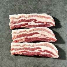 직통미트 한돈 두꺼운 삼겹살(냉장), 3개, 500g