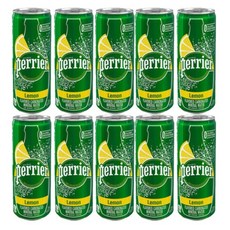 페리에 탄산음료 레몬향, 10개, 250ml
