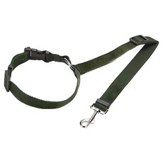 딜헤븐 강아지 차량 안전벨트, 카키, 1개