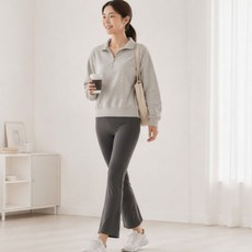 노바요가 빅사이즈 쿨링 레깅스 여성 요가 필라테스 부츠컷