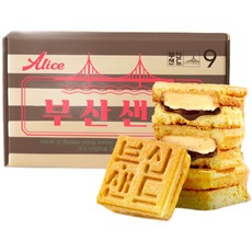 부산샌드 초코맛 버터샌드 수제쿠키, 1박스, 270g