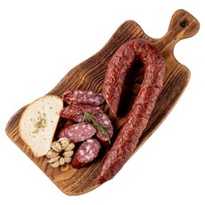 말발굽 캠핑 훈제 소시지 유럽식 소세지 폴스카야, 1개, 500g