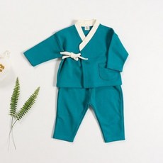 아기한복 남아 아기한복 포켓하나 어린이집 예절 설빔 추석 유아 생활한복