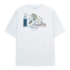 요넥스 253TS035U 티셔츠 배드민턴 게임웨어 남여공용 캐주얼 데일리오버핏 25년FW