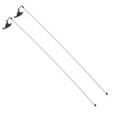 HEALING TIME PET 貓咪 Long Cat 貂毛蟲棒 NH-0409, 2個, 混合色
