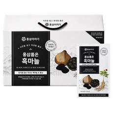 홍삼이야기 진한 숙성 흑마늘즙 80ml 30포, 30개